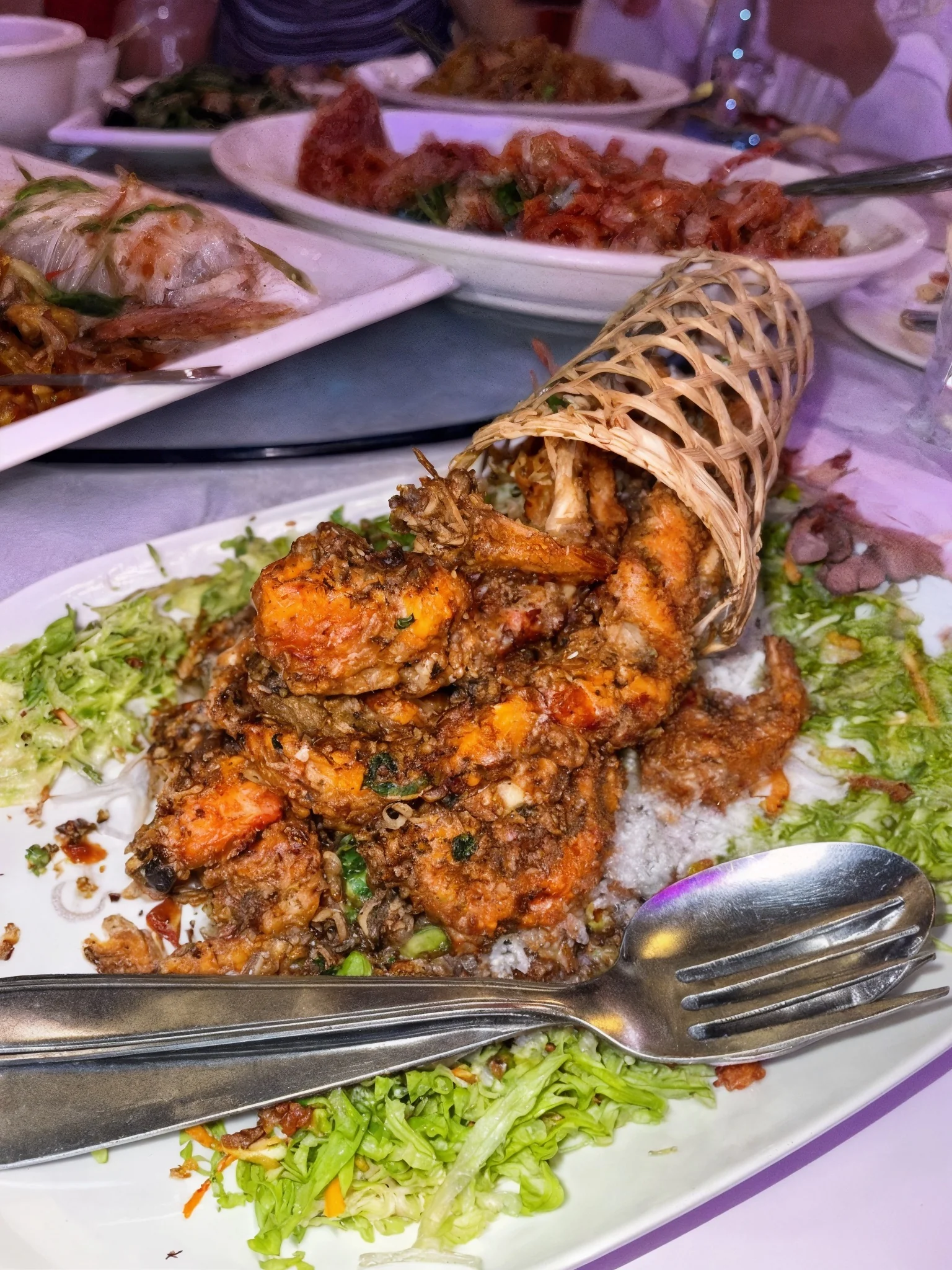 Panier de Crevettes